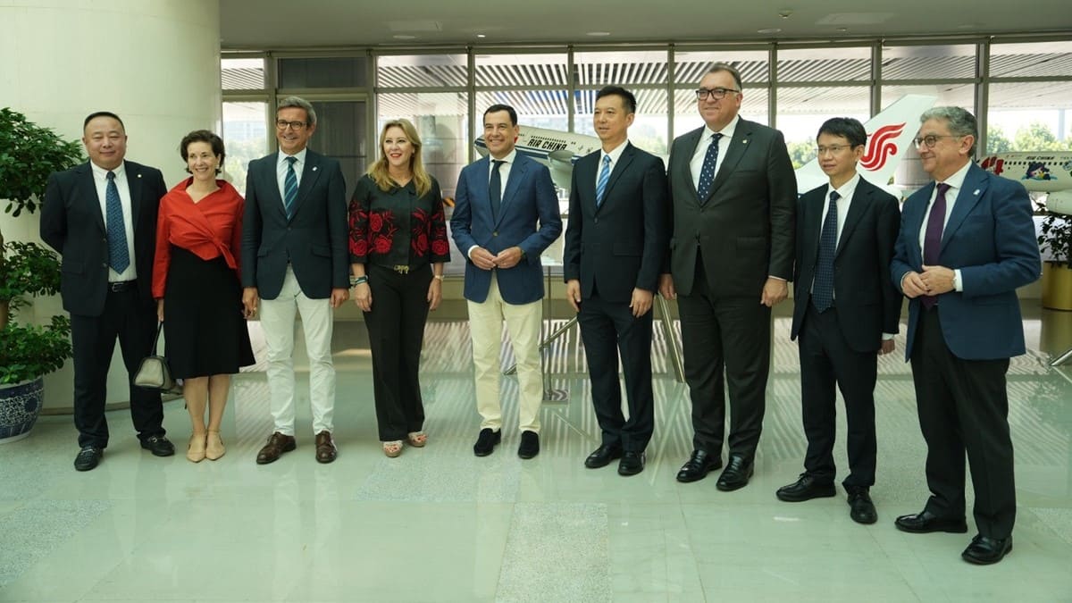 La delegación andaluza prosigue con su visita a China