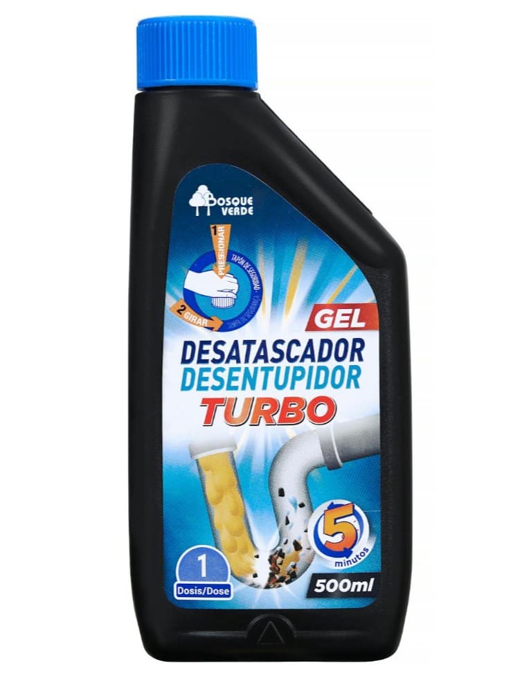 Desatascador Turbo Bosque Verde