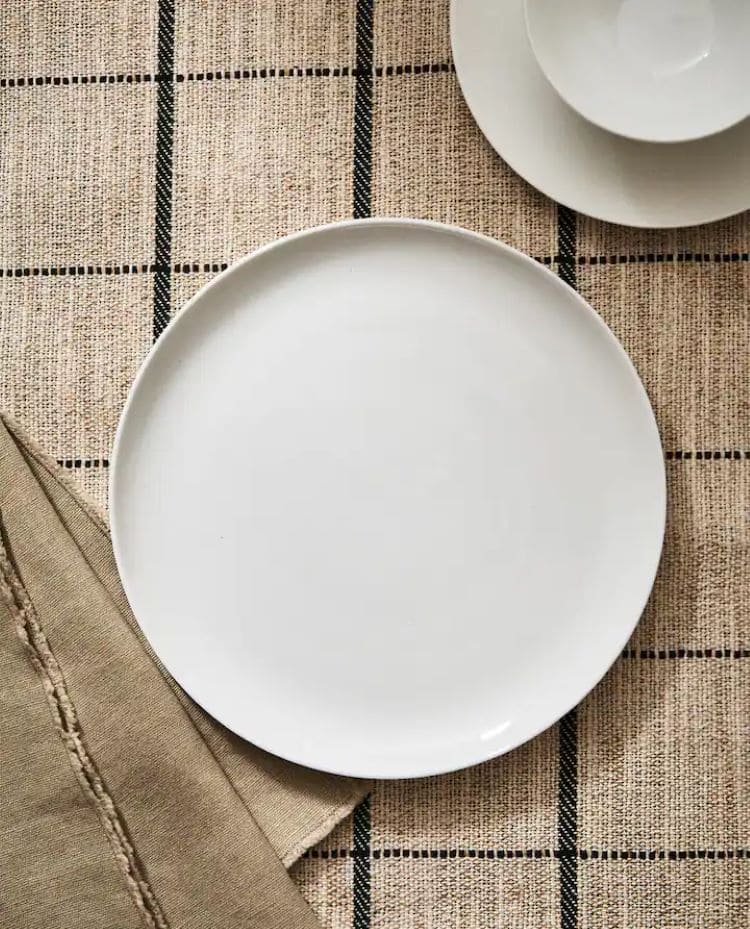 Plato de Postre Bone China