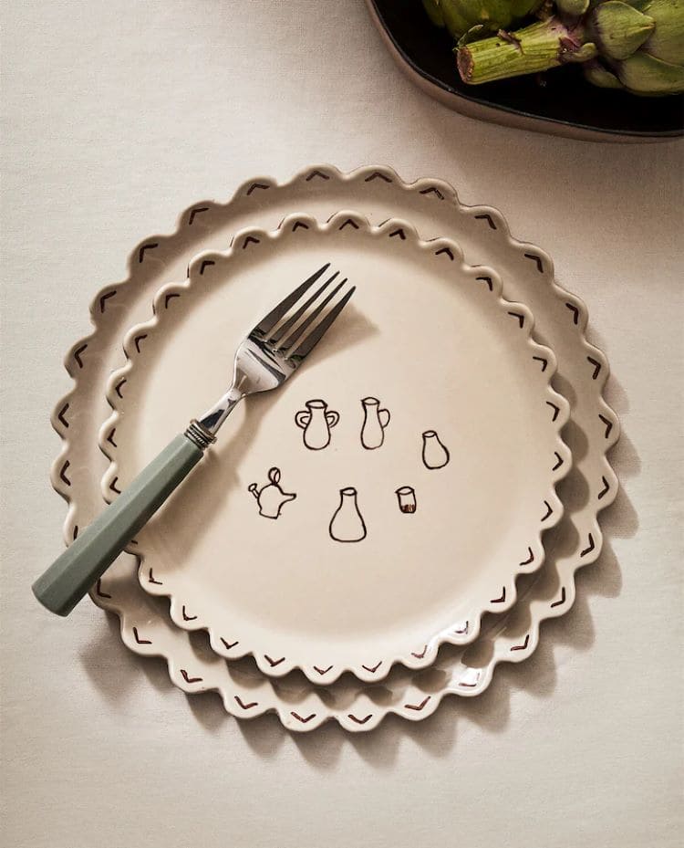 Plato Postres Motivos