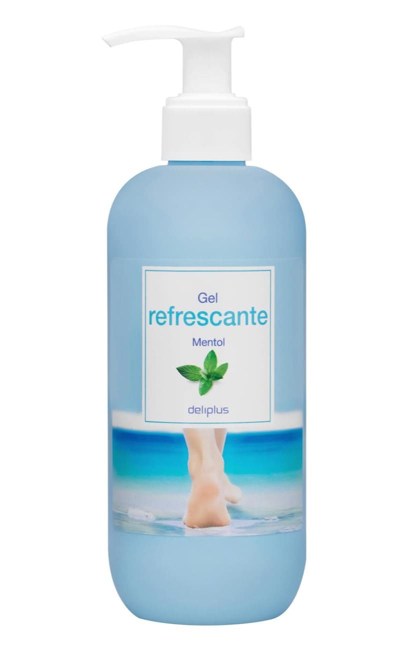 Gel refrescante mentol Deliplus para pies y piernas