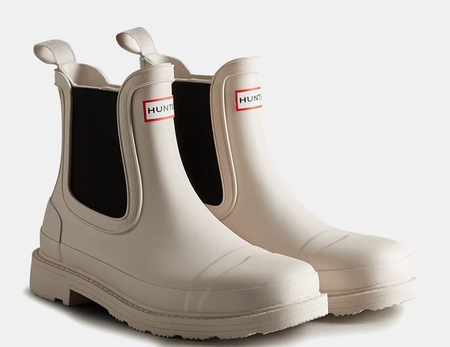 Botas de agua con elástico lateral Hunter