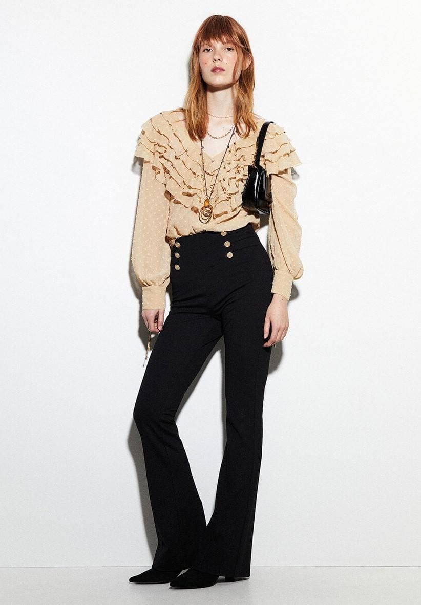 Sfera Legging campana liso