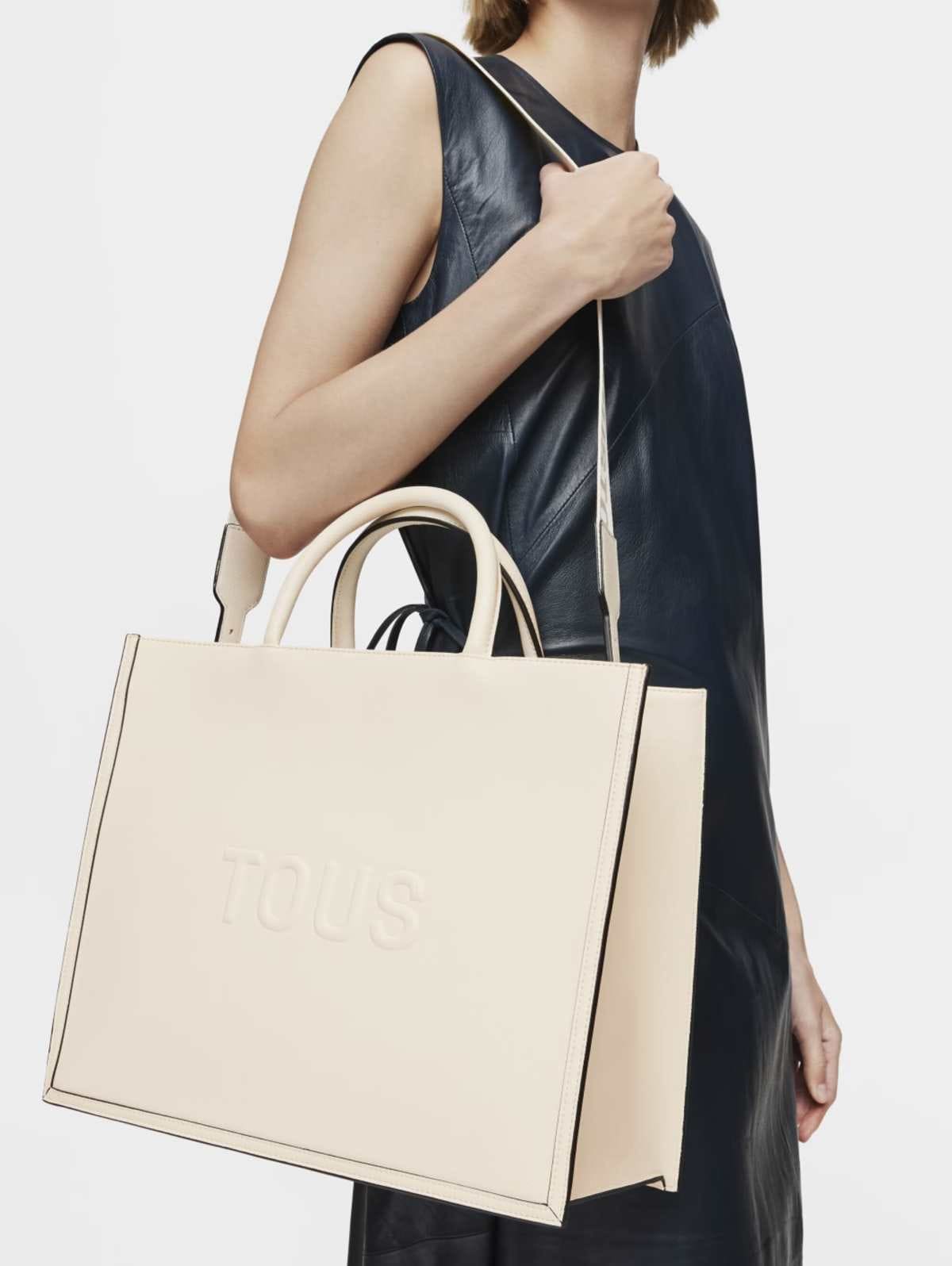 Shopper grande Amaya beige TOUS Brenda