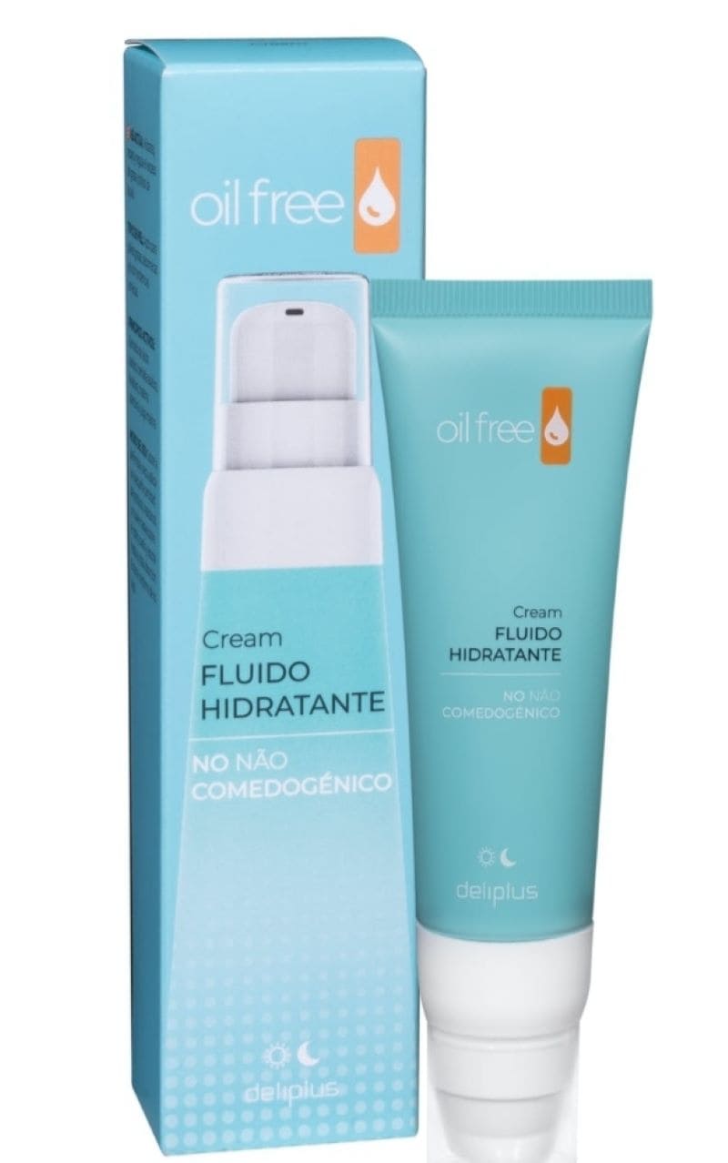Crema facial fluida hidratante Deliplus Oil Free