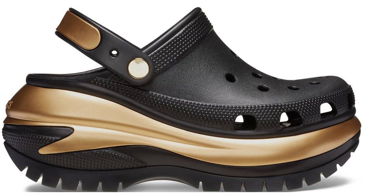 Sandalias con plataforma Crocs Mega Crush Metallic U