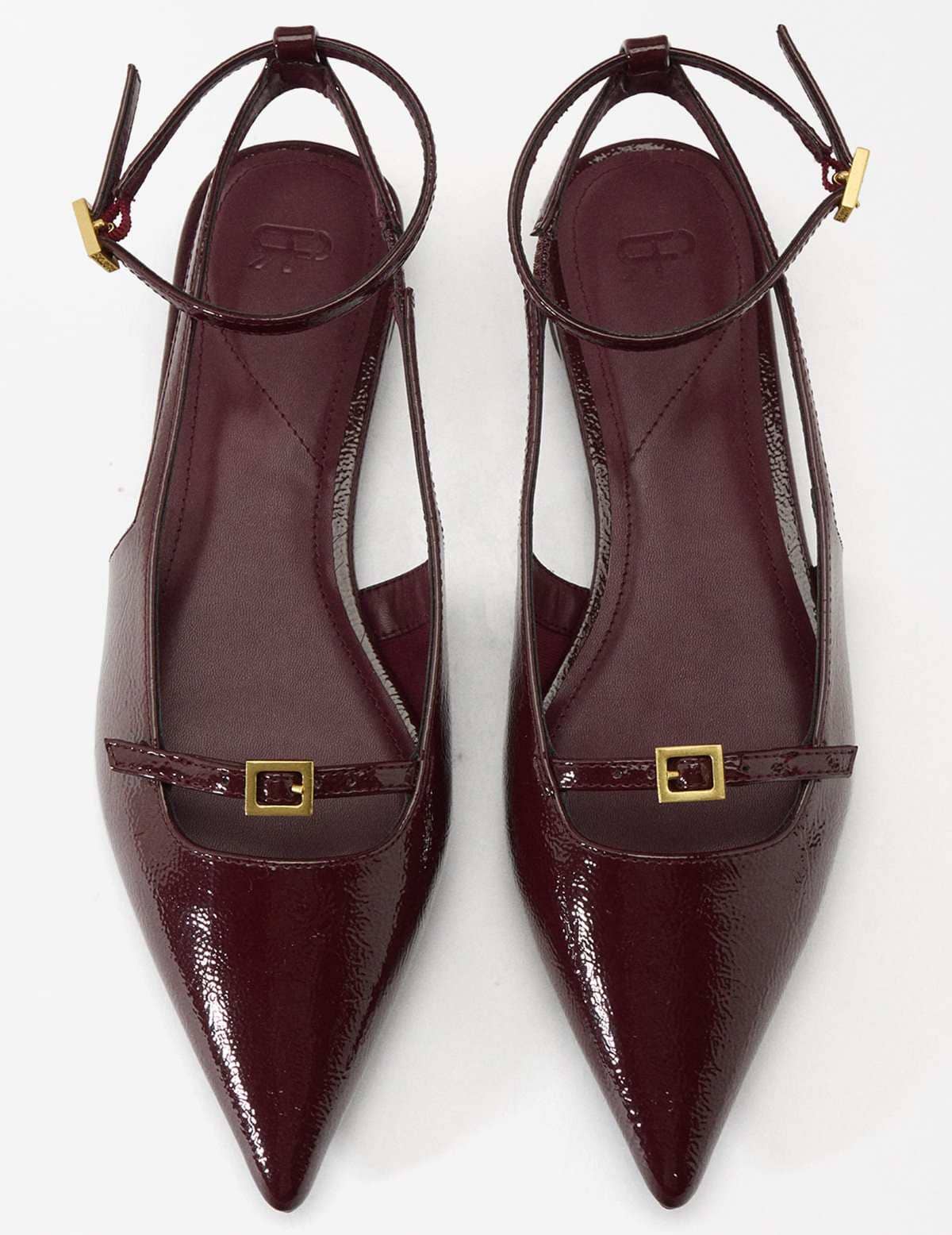 Bailarinas Destalonadas Con Hebilla de Parfois