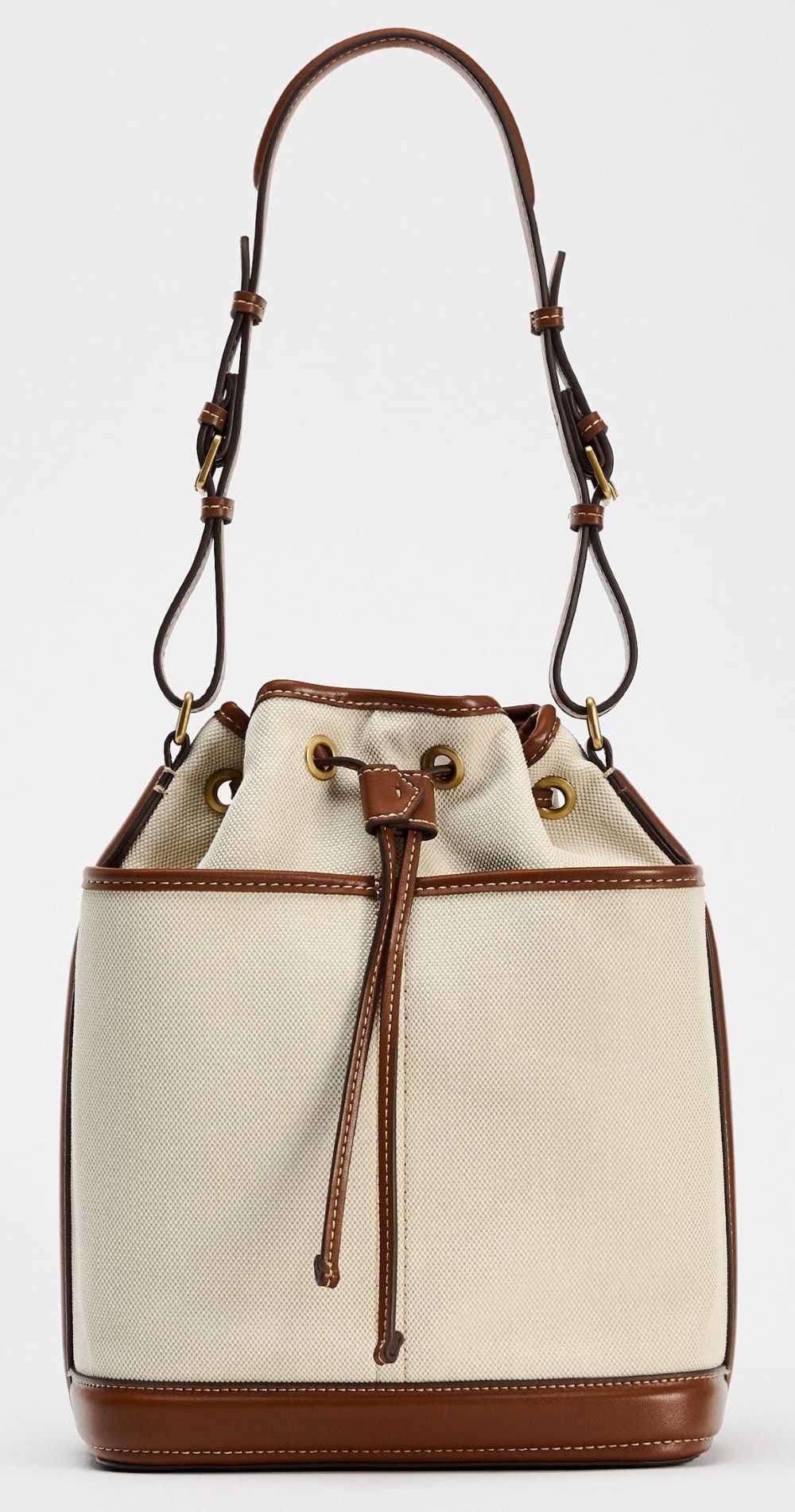 Bolso saca combinada de Zara