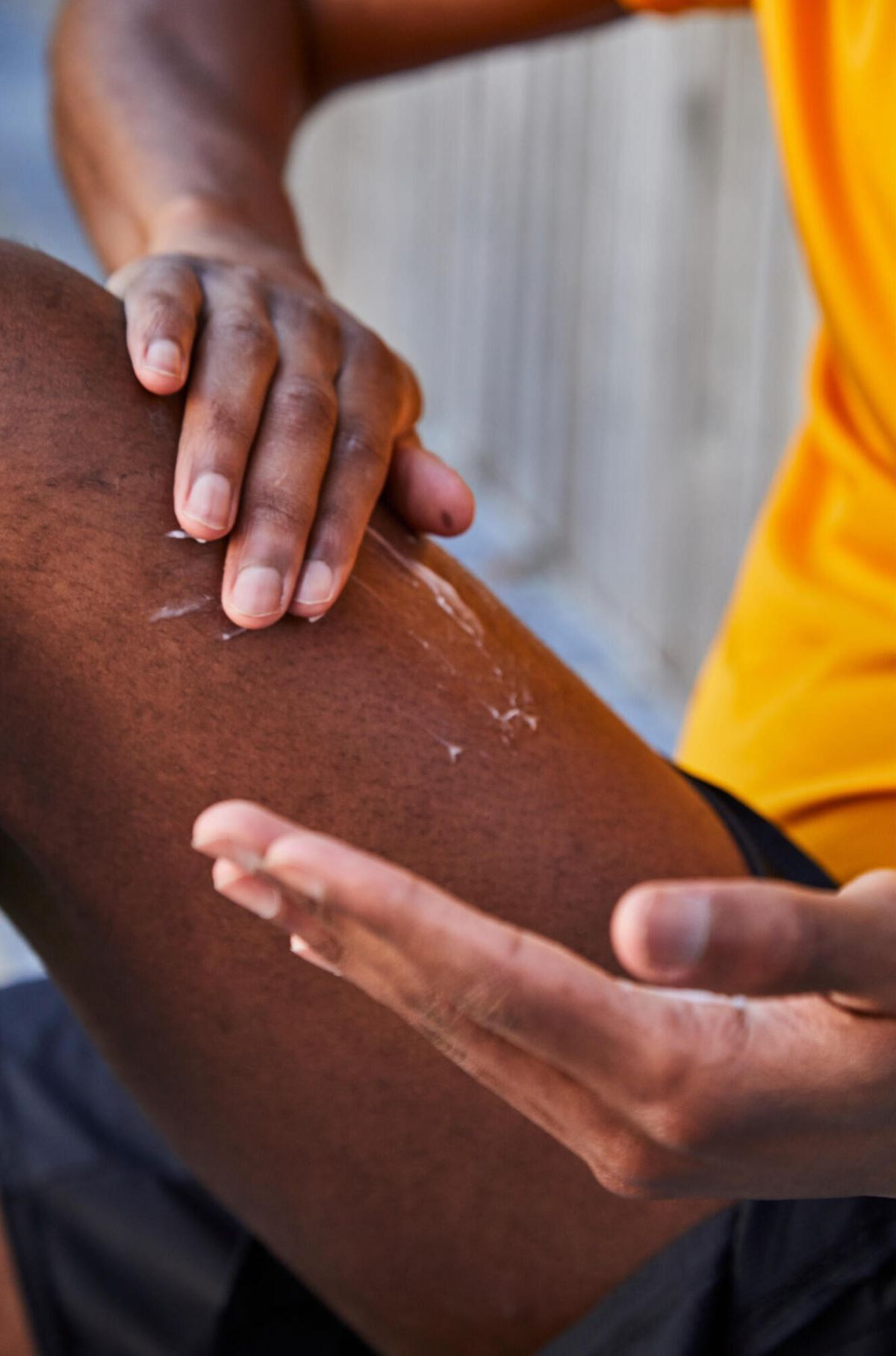 Geles de masaje con efecto relajante de Decathlon