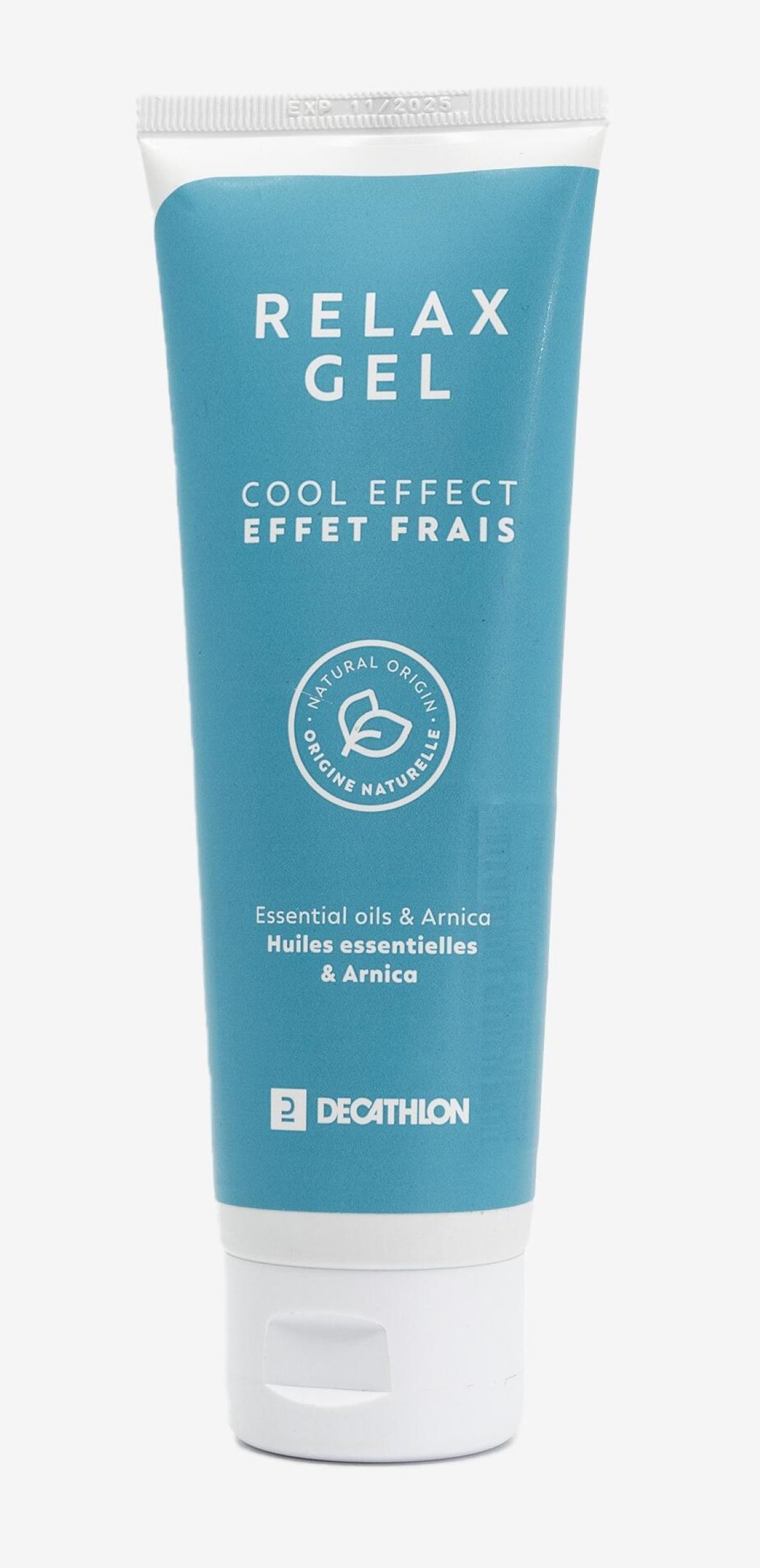 Gel de masaje con efecto refrescante de 100 ml de Decathlon