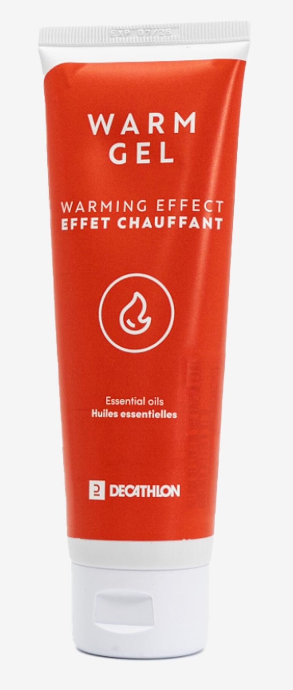 Gel de masaje con efecto calor de 100 ml de Decathlon