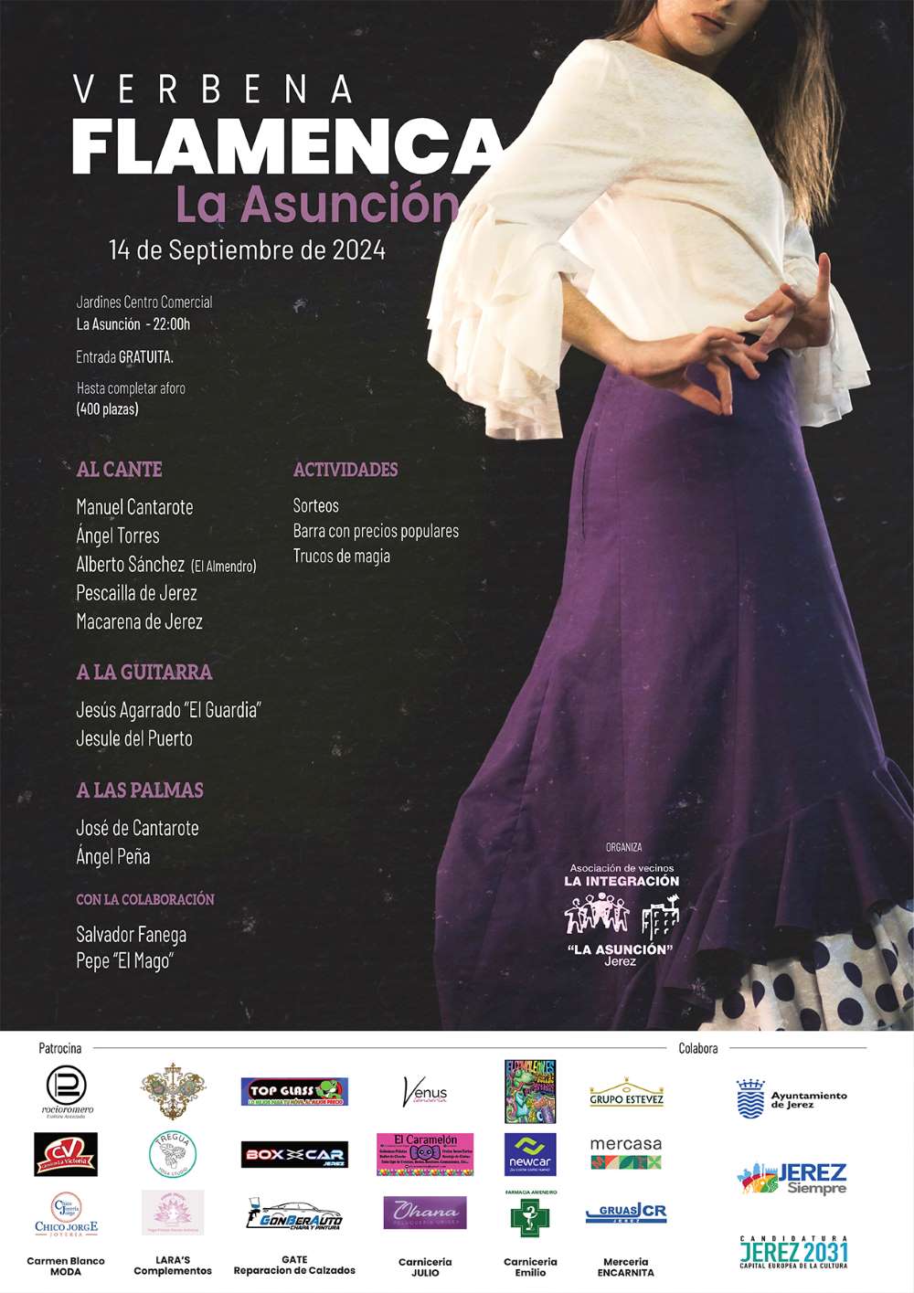 Verbena Flamenca de la  AAVV 'La Integración'