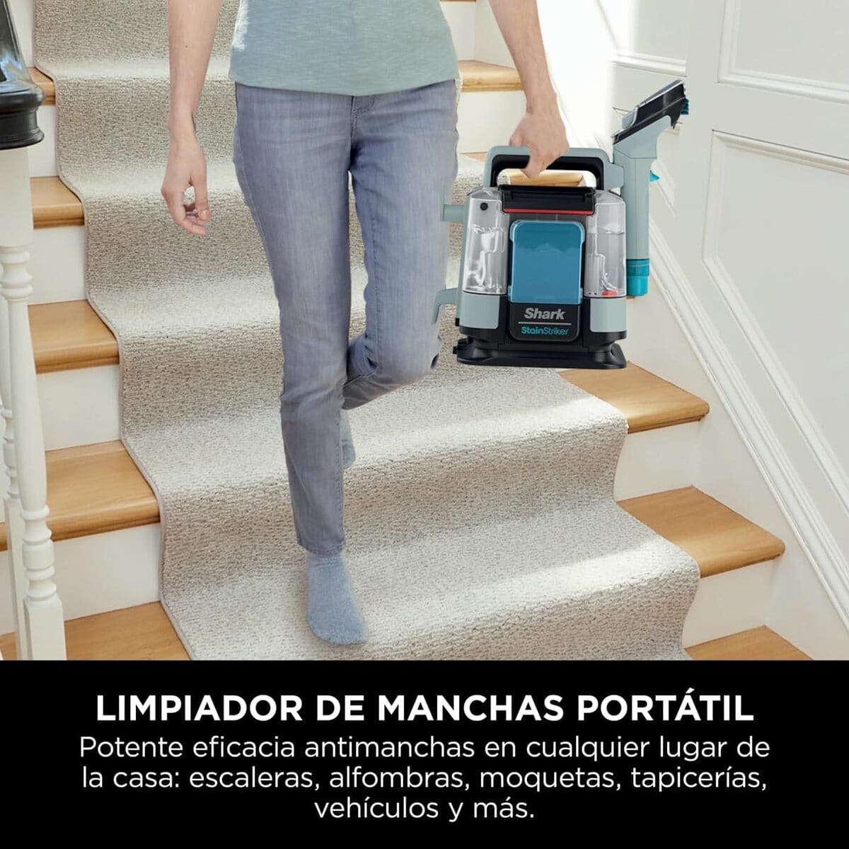 El nuevo limpiador de manchas con 5 accesorios y 450 W de Amazon