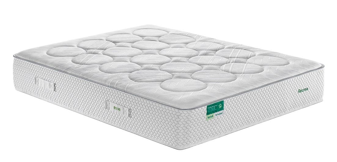 Colchón de muelles ensacados Recrea Ecus
