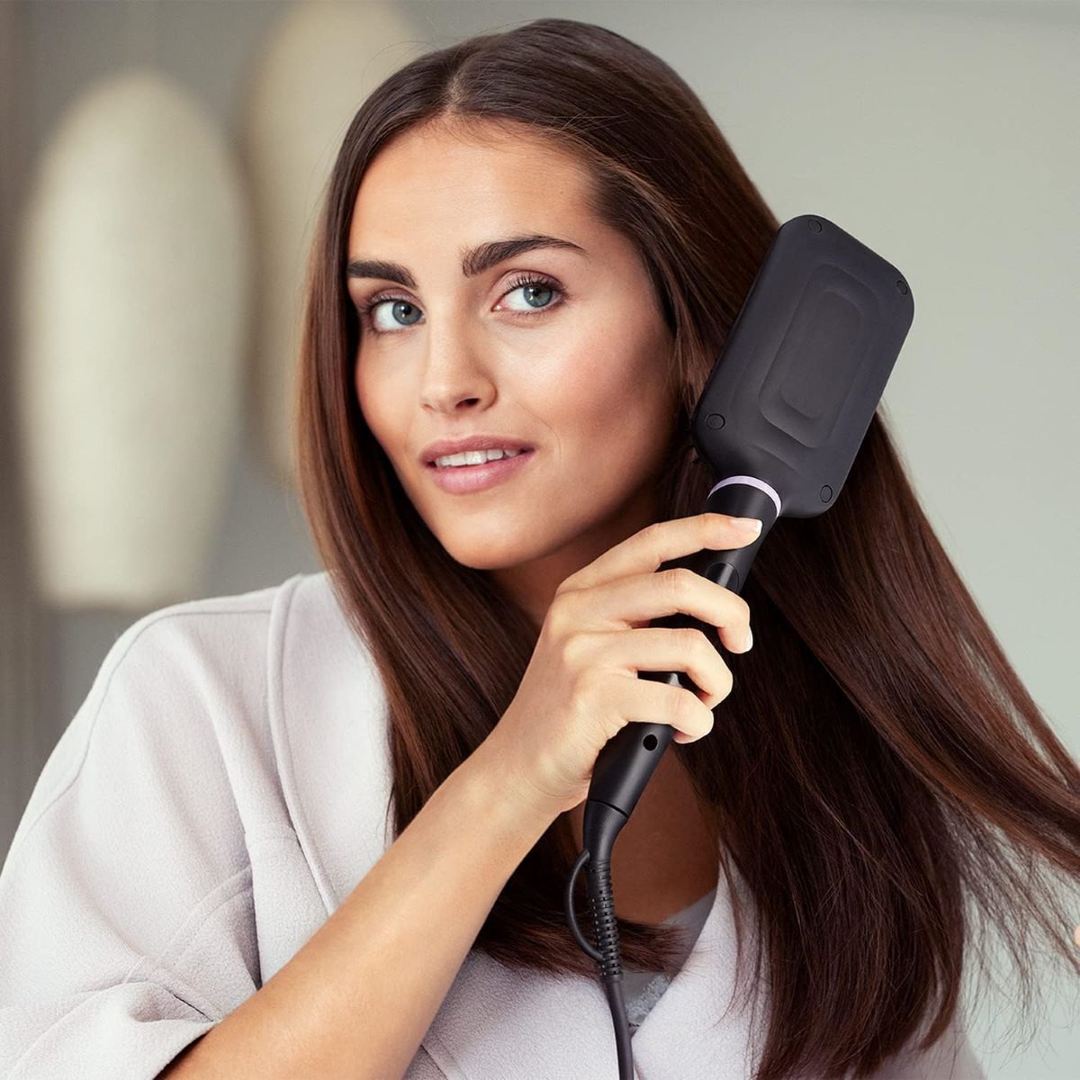 Cepillo alisador Philips StyleCare de Amazon