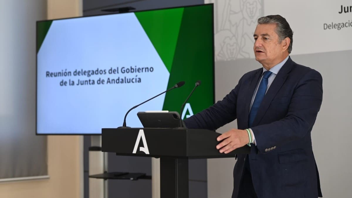 El consejero de la Presidencia de la Junta de Andalucía, Antonio Sanz (2)