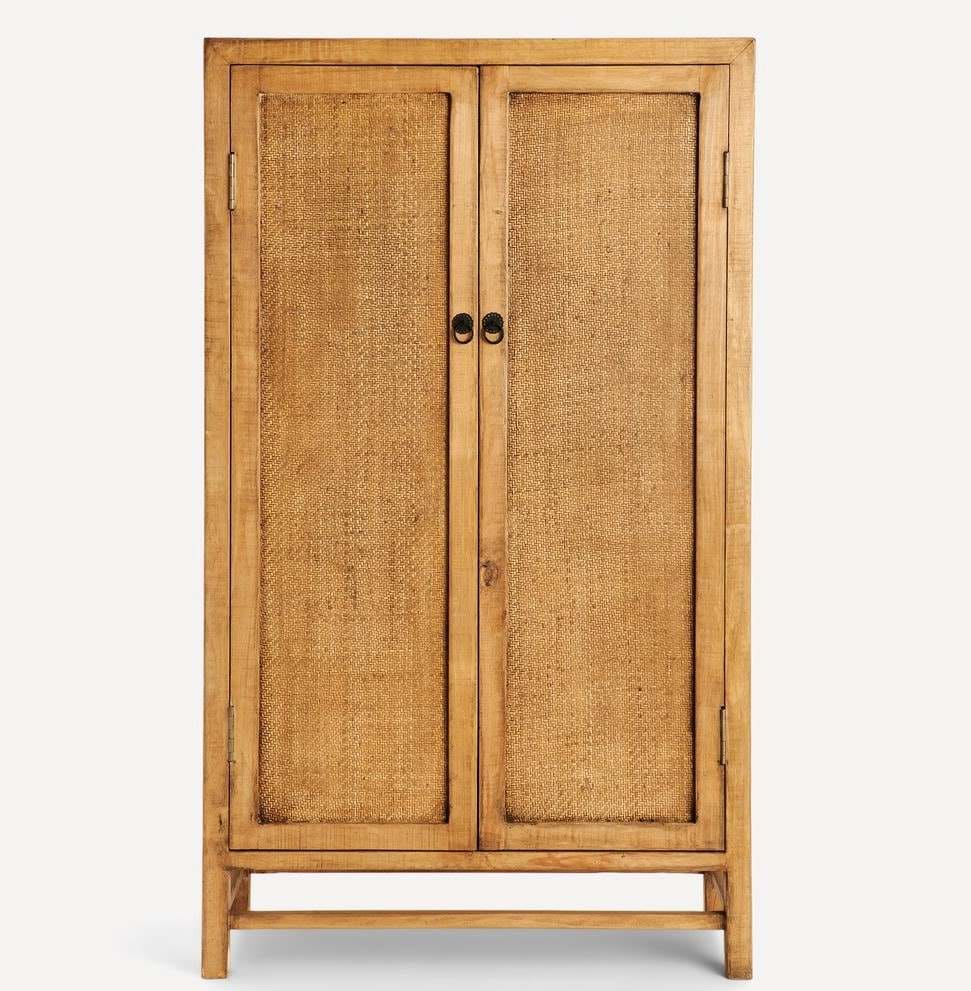 Armario de madera de pino reciclado Manado de El Corte Inglés