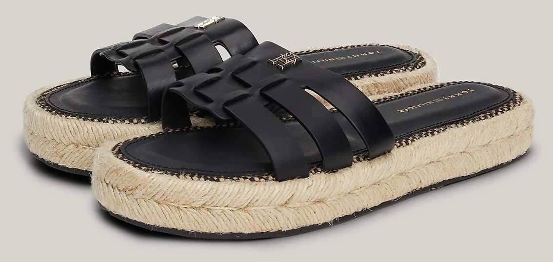 Alpargatas de piel de Tommy Hilfiger