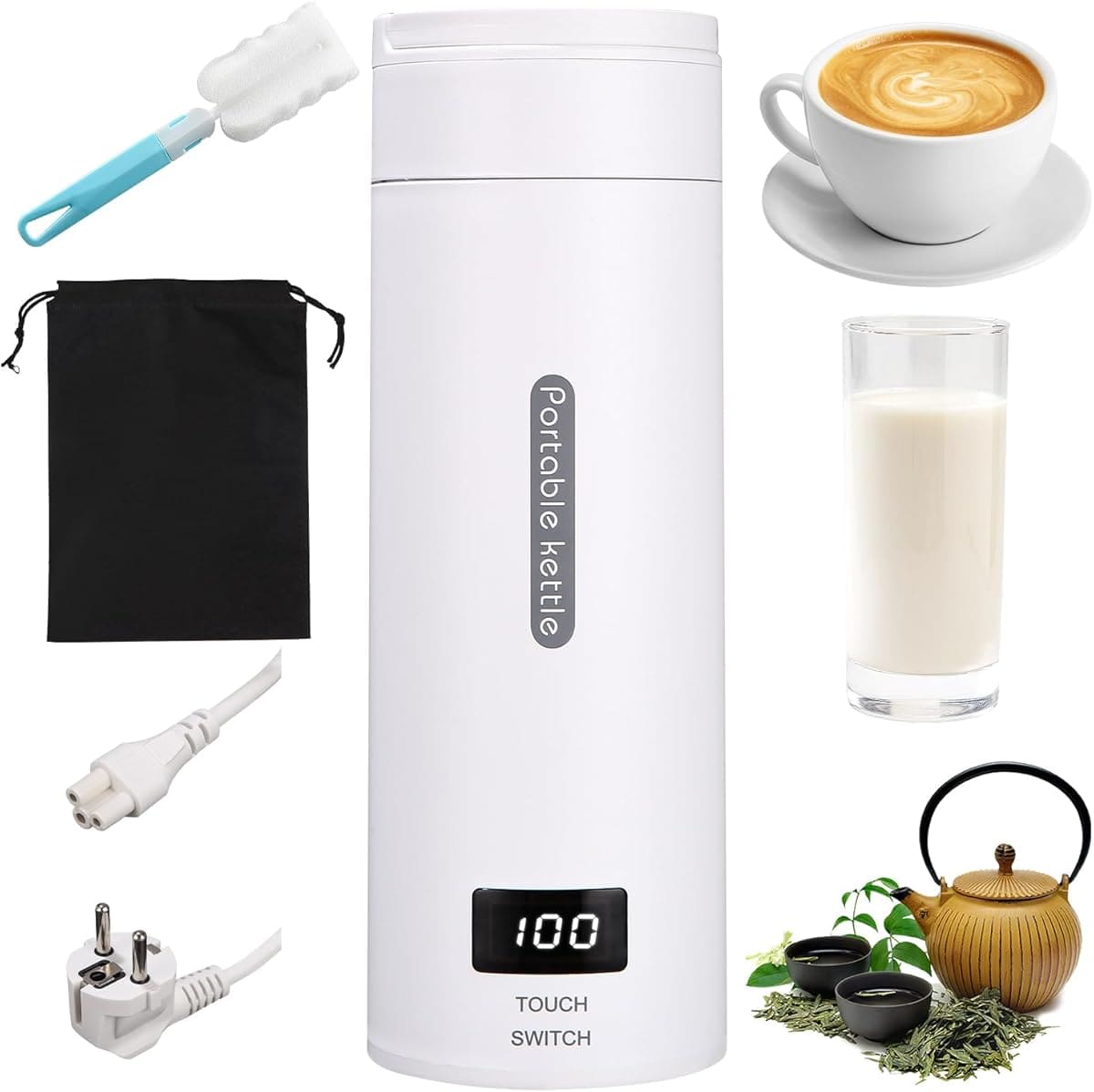 El nuevo hervidor de agua portátil con 500 ml de Amazon