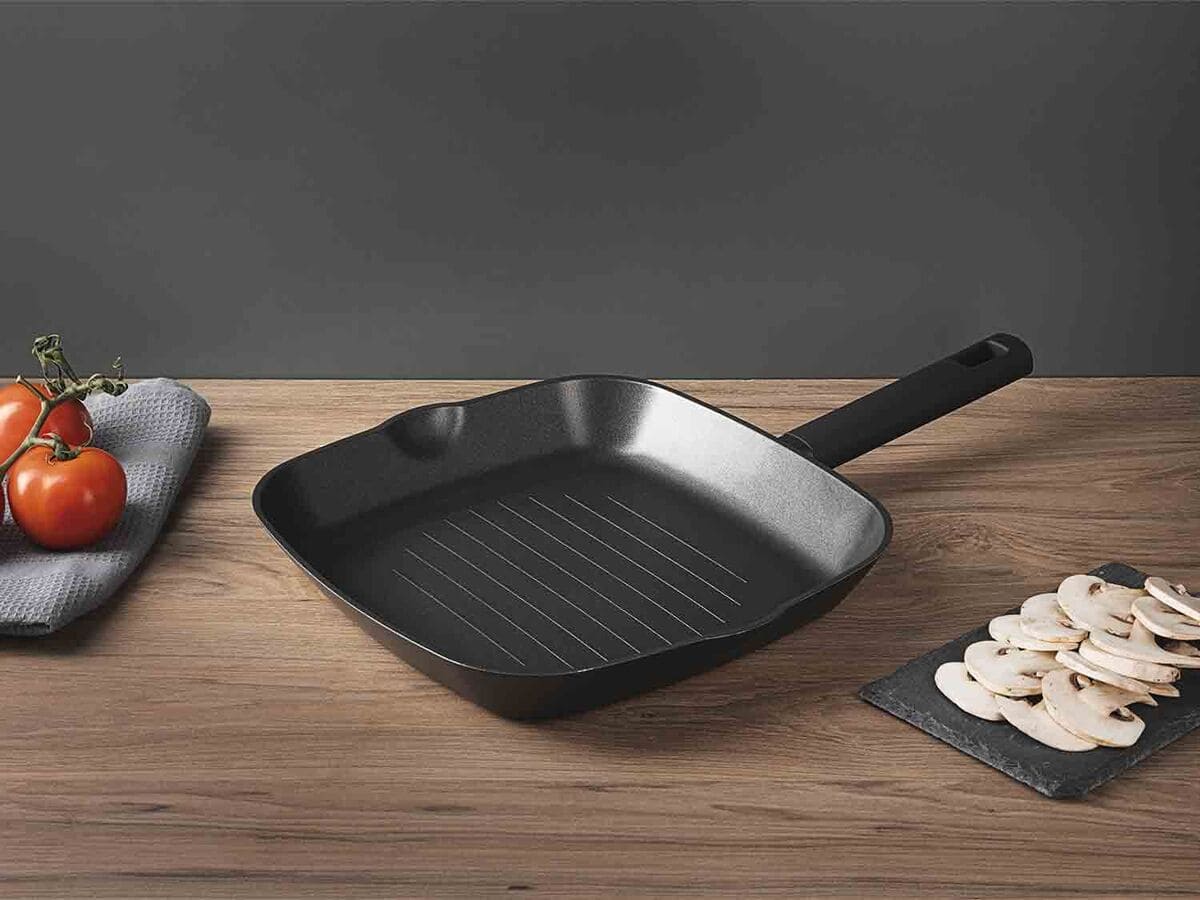 Parrilla de aluminio fundido