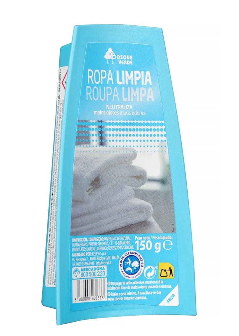 Absorbeolores Ropa Limpia Bosque Verde