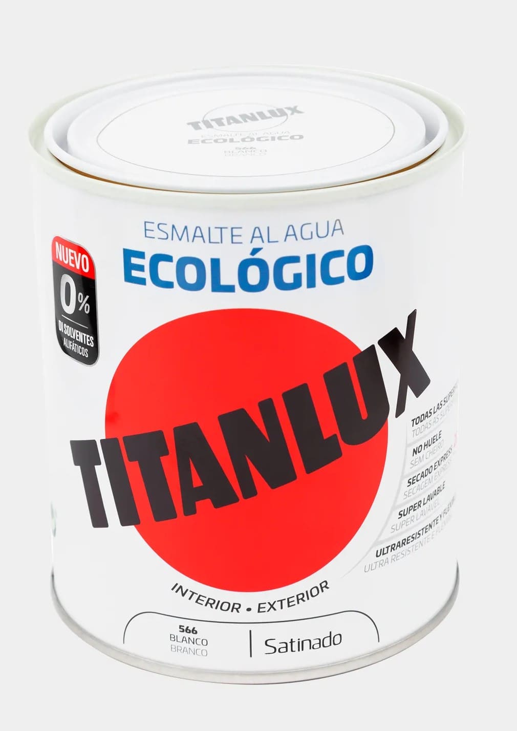 Esmalte al agua satinado TITANLUX