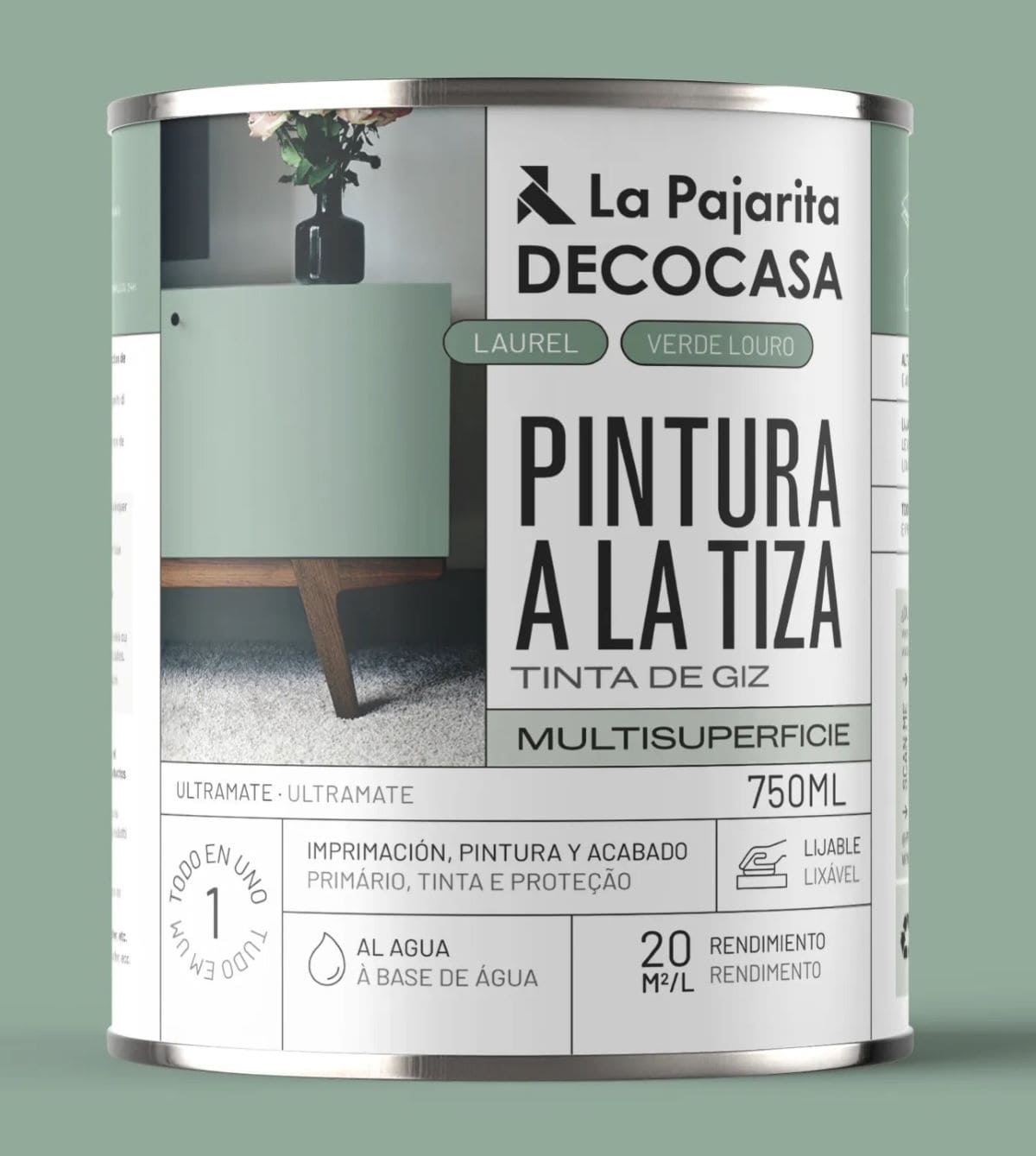 Pintura a la tiza La Pajarita