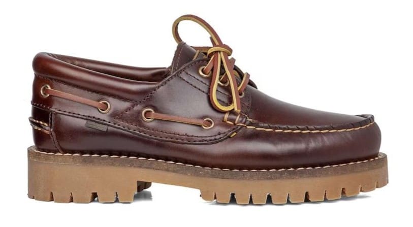 Zapatos náuticos de piel Timber con cordones, Callaghan