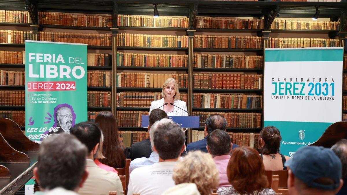 García-Pelayo presenta la Feria del Libro de Jerez 2024 | Cristo García