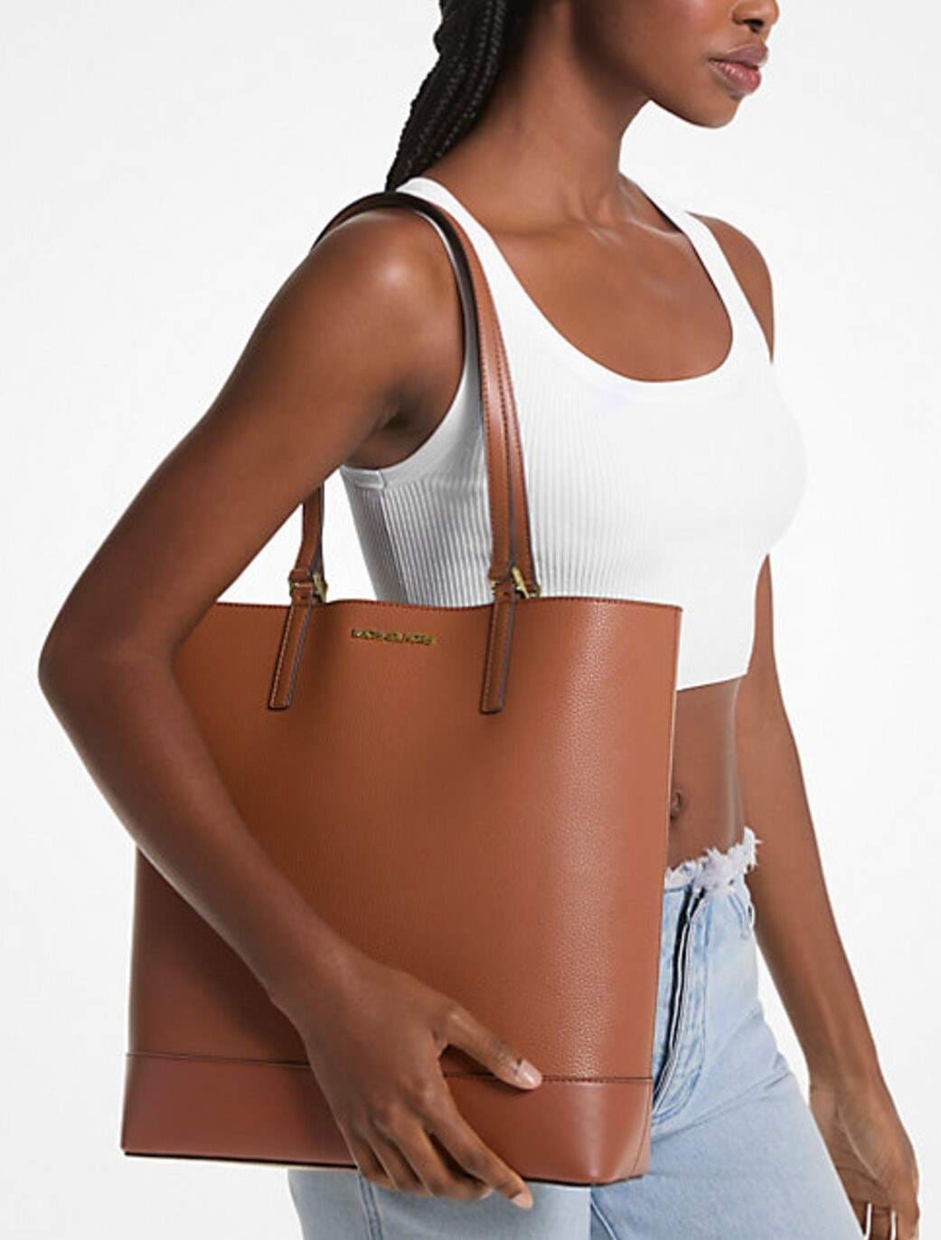 Bolso tote Kelli grande de piel
