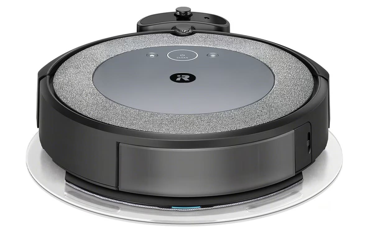 El robot aspirador y friegasuelos iRobot Roomba Combo i5 2 en 1 en El Corte Inglés