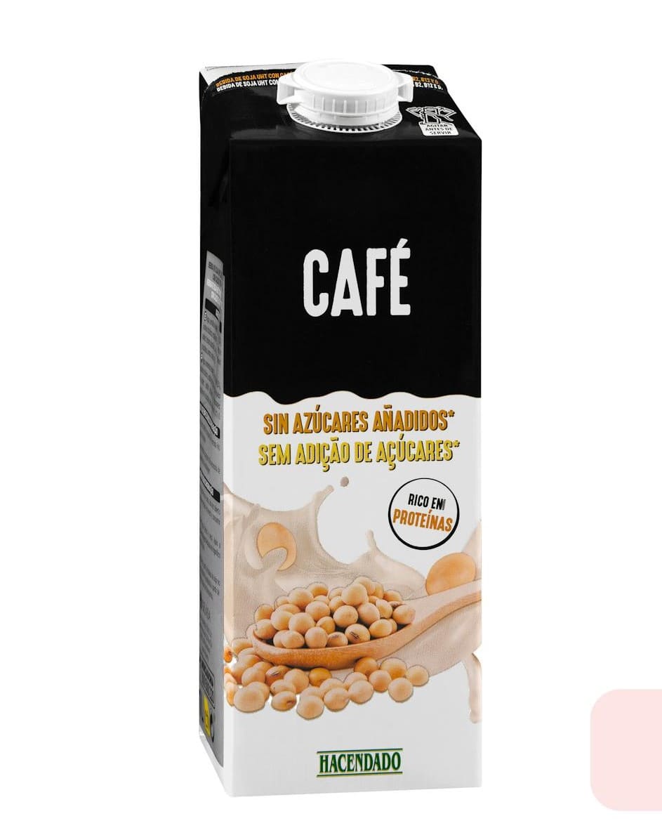 Bebida de soja sabor café sin azúcares añadidos Hacendado