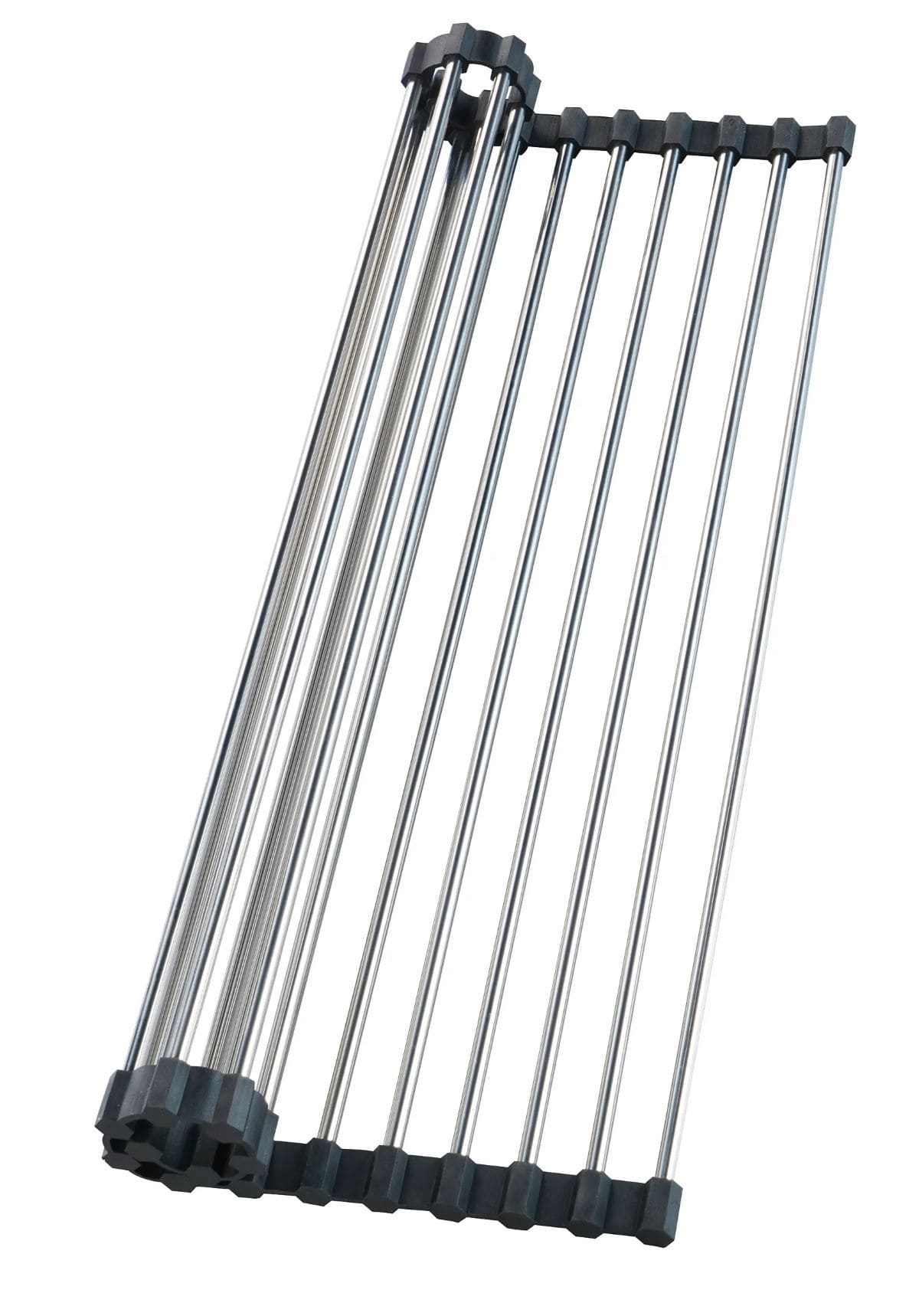 Escurreplatos de acero inoxidable plegable Delinia