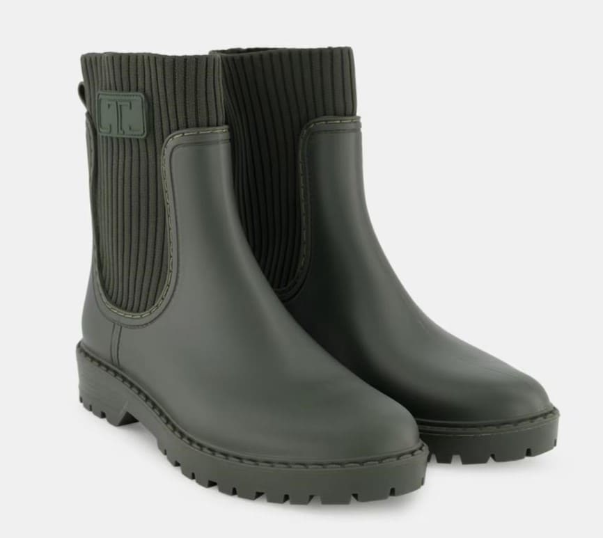 Botas de agua tipo Chelsea con logotipo lateral Latouche