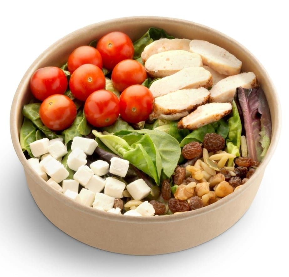 Ensalada de pollo, queso y frutos secos Listo para Comer (1)