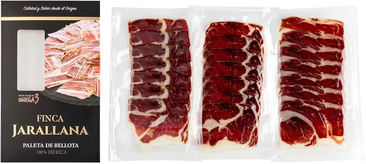 Jamón Ibérico Loncheado La Nevera Española - 3 Sobres x 70 gr en Amazon
