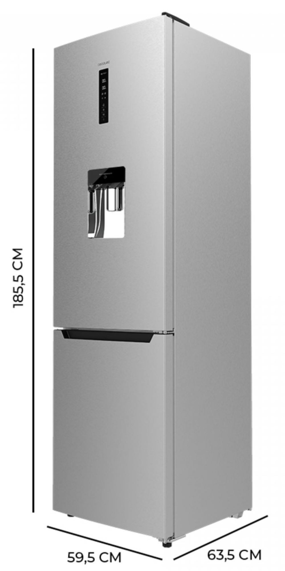 Frigoríficio Cecotec Bolero 322WD de Carrefour