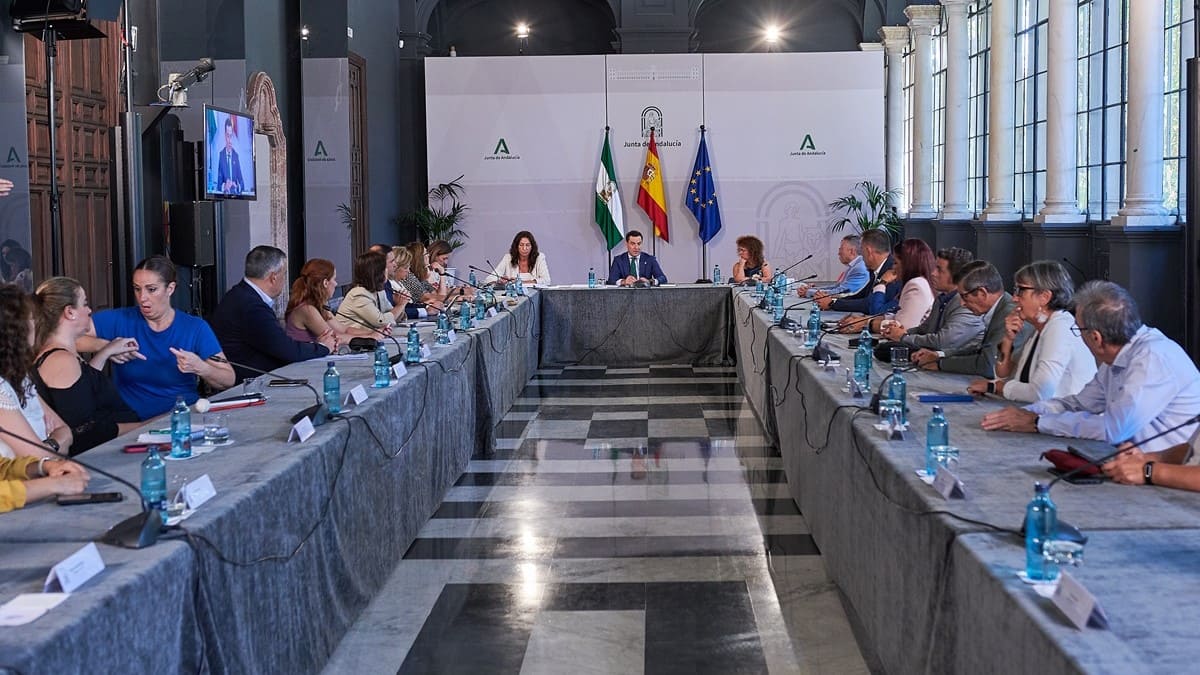 La reunión ha tenido lugar en el Palacio de San Telmo de Sevilla | Salvador López Medina