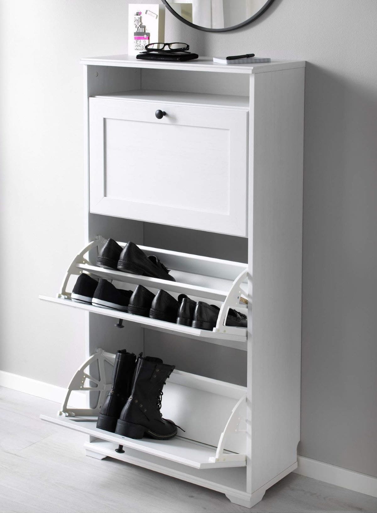 Zapatero con 3 compartimientos BRUSALI