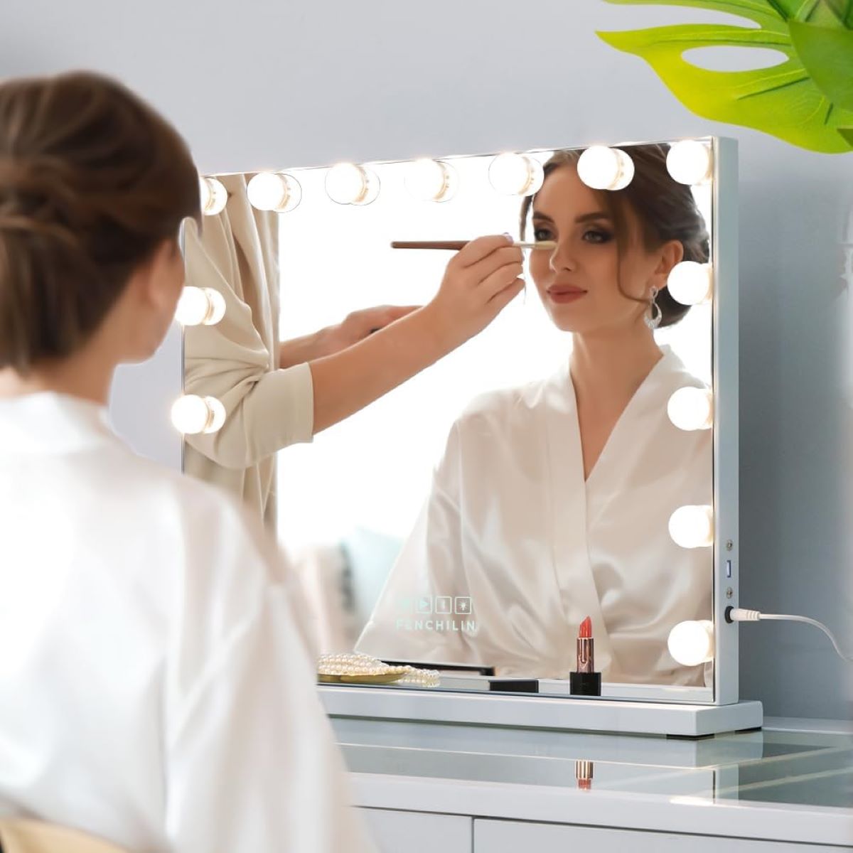 Espejo tocador con altavoz FENCHILIN de Amazon