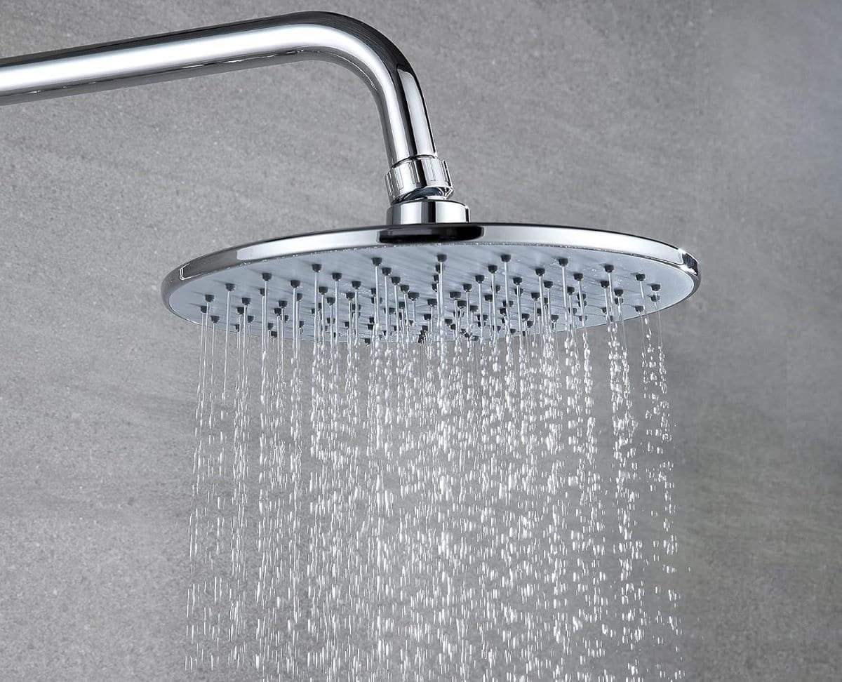 Columna de ducha termostática con alcachofa Auralum de Amazon