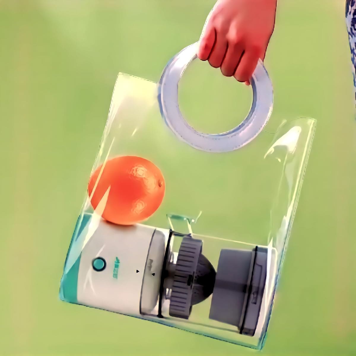 El nuevo exprimidor portátil eléctrico para naranjas con 300 ml de Amazon