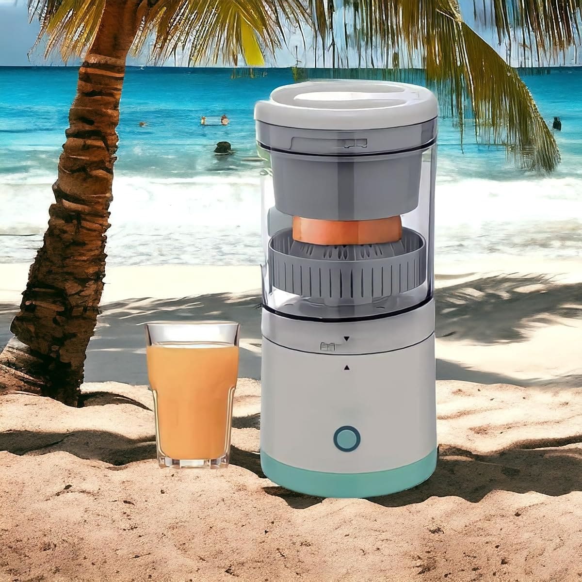 El nuevo exprimidor portátil eléctrico para naranjas con 300 ml de Amazon