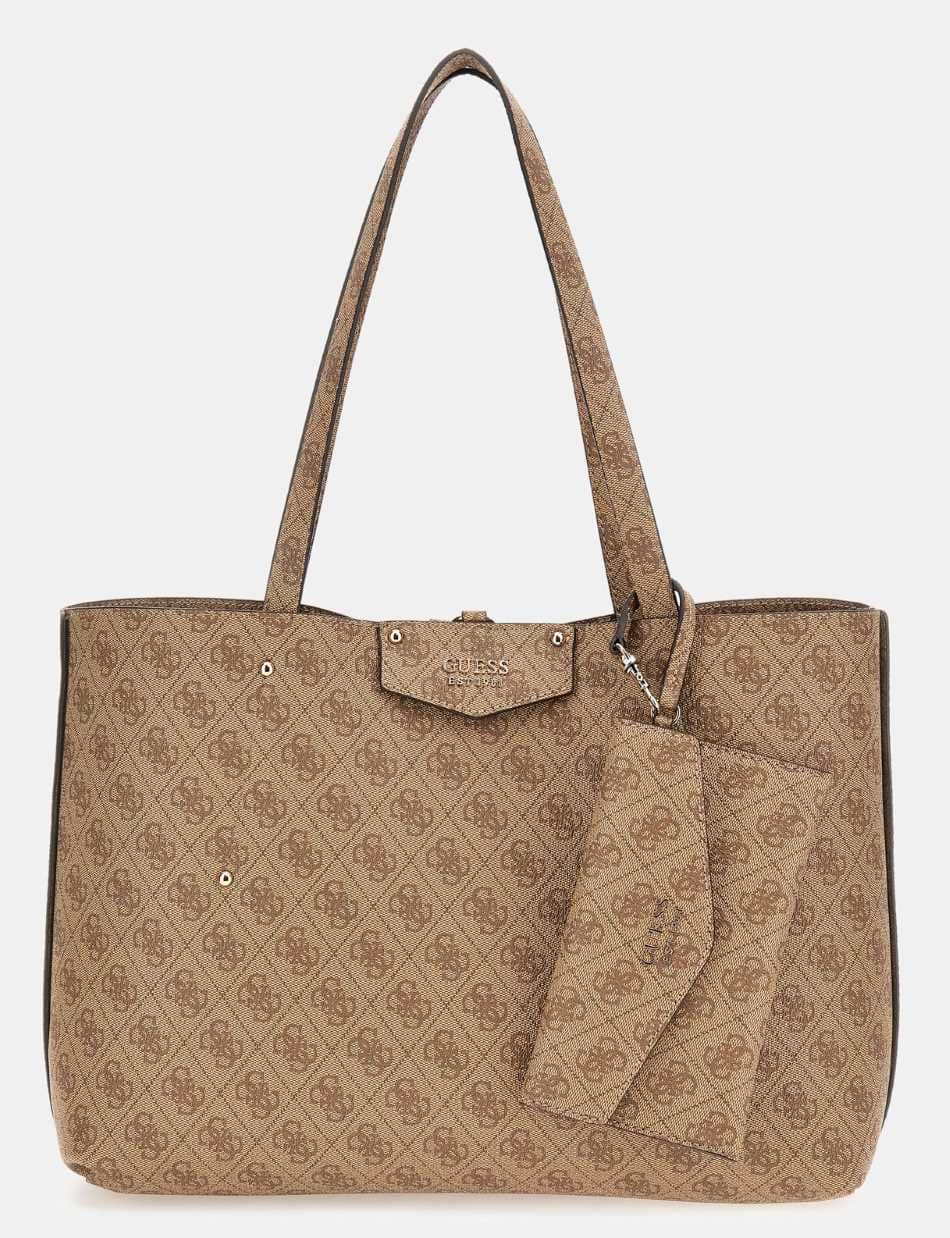Bolso shopper eco brenton logotipo 4g de Guess