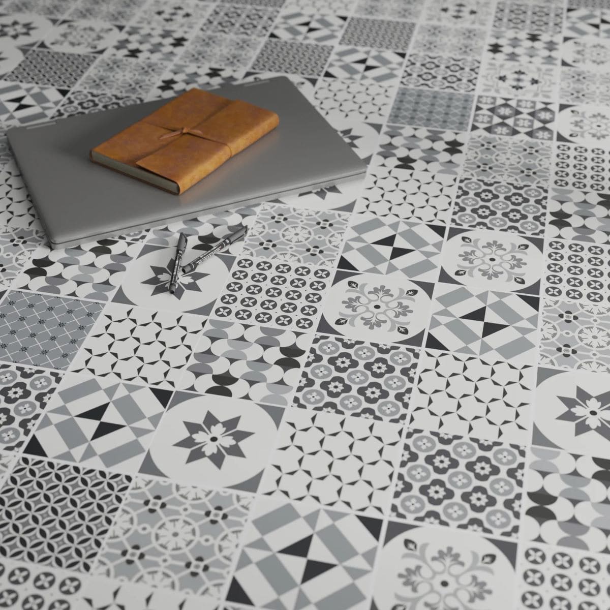 Suelo vinílico clic forte Elin BL000 ARTENS