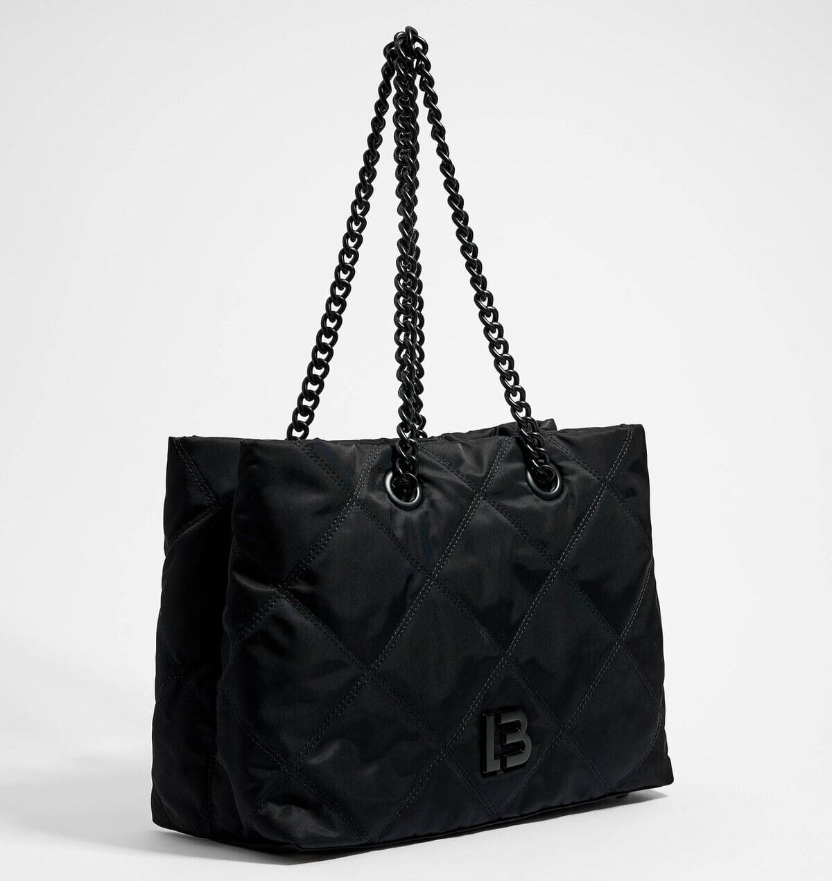 El bolso shopper grande negro de Bimba y Lola