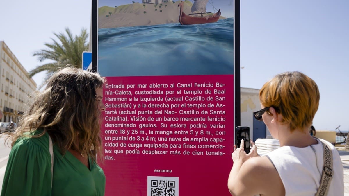Presentación del recorrido en Realidad Aumentada de Cádiz durante la época fenicia