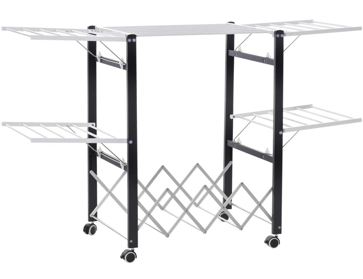 Tendedero de ropa plegable y sencillo