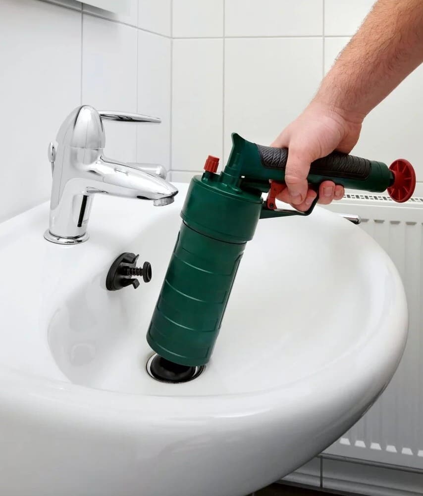 Desatascador de tuberías de aire comprimido Parkside