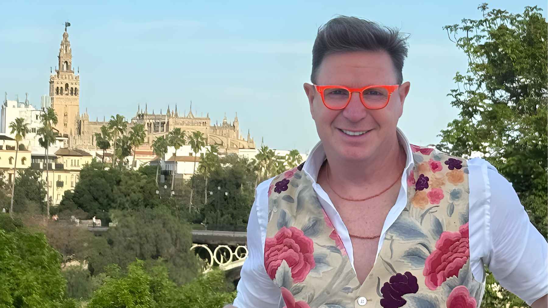 Jorge Cadaval, de Los Morancos, en la azotea de su casa en Triana (Sevilla) | IG